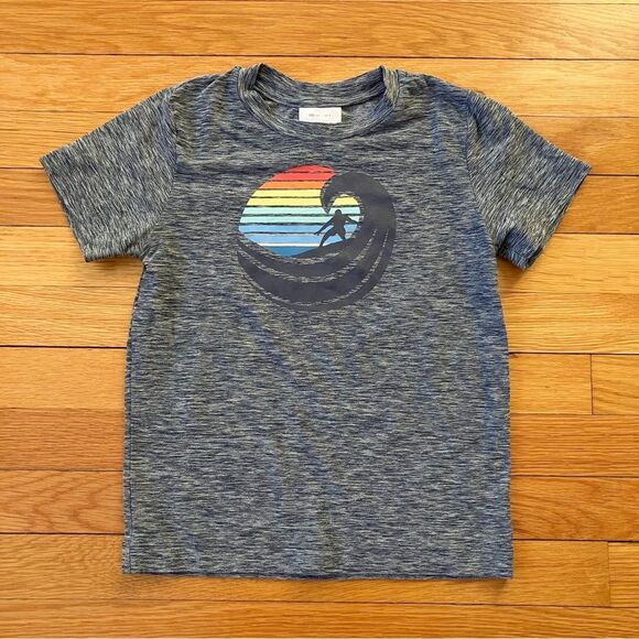 Hanna Andersson Surfer Hawaii Tropical Summer Sport Performance Tee 100 4 - Picture 1 of 5